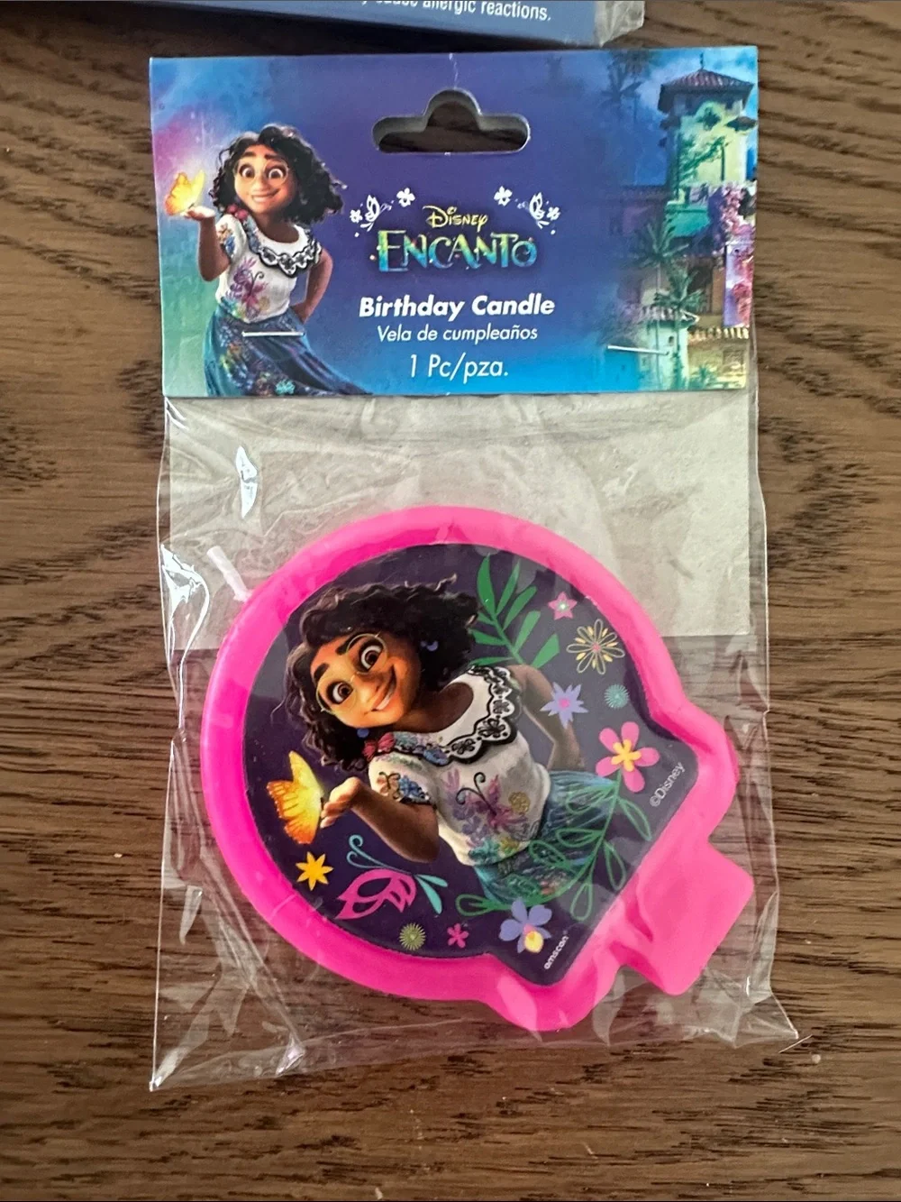 Disney Encanto Purple Floral Party Tableware Set with Teal Accents